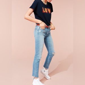 Mother high waisted Rascal in Love Gun